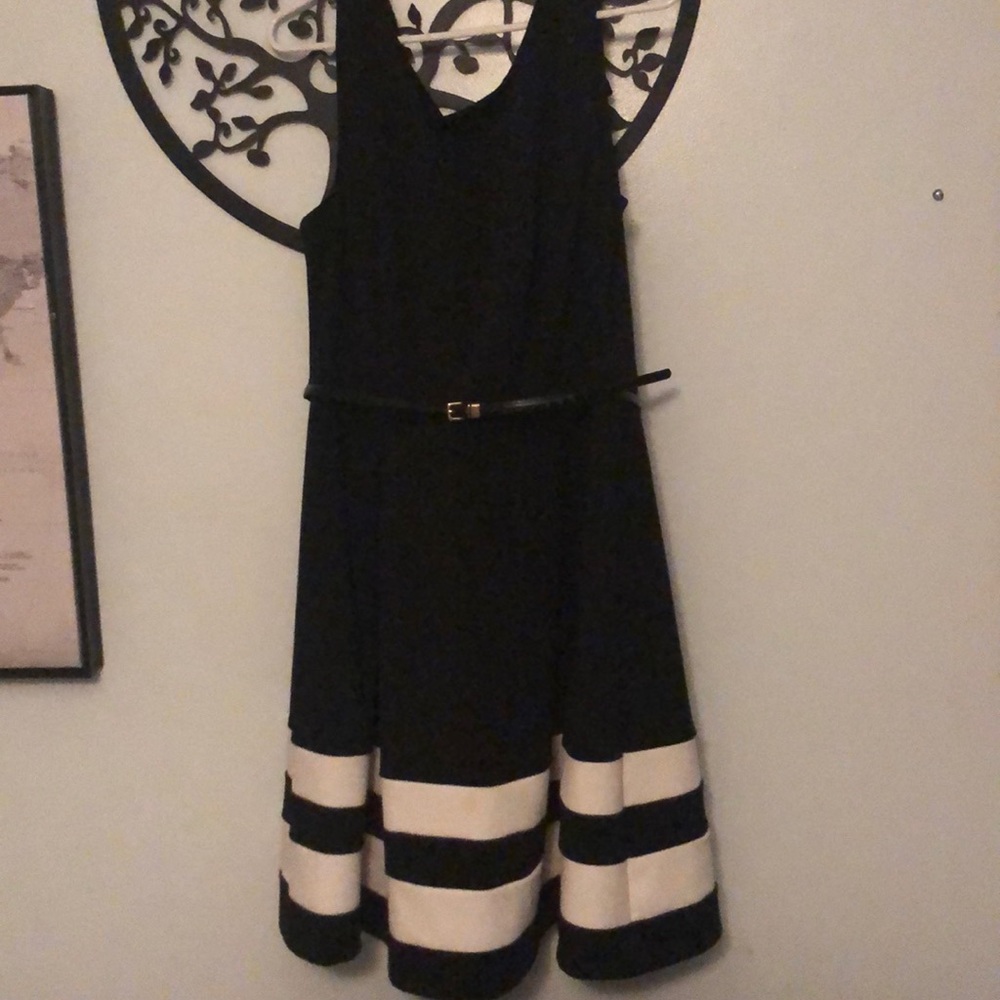 Black and white Marc dress